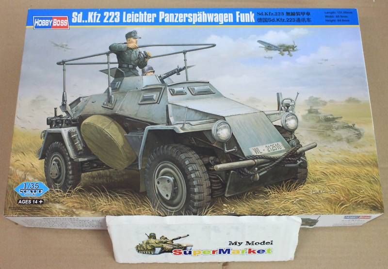 Hobbyboss 1/35 82443 SdKfz 223 Leichter Panzerspahwagen  