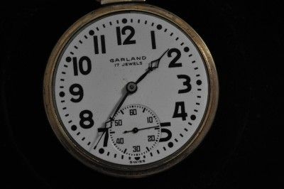   SIZE RECORD BALL GARLAND POCKETWATCH GRADE 433 KEEPING TIME  