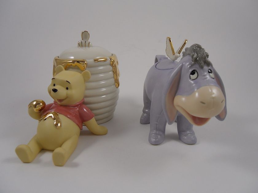 Lenox Sweetest Firendship Pooh Sugar Creamer China  