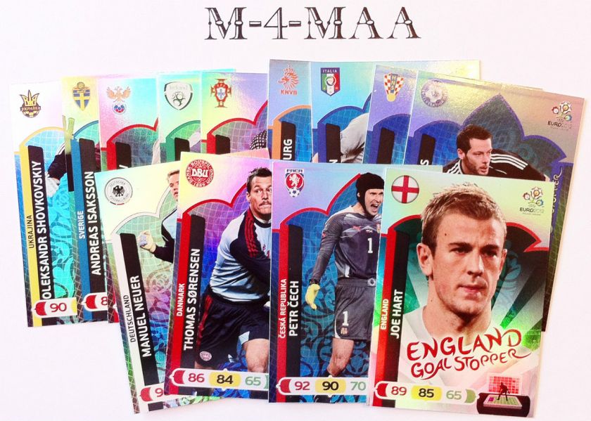 Choose Your GOAL STOPPER Card Panini UEFA EURO 2012 Adrenalyn XL FREE 