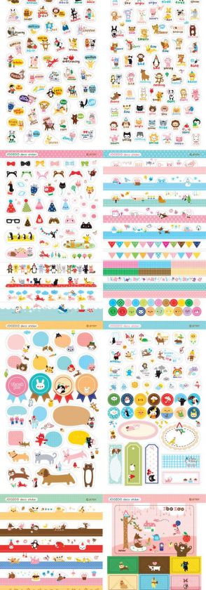 JOO ZOO Stiker Pack  