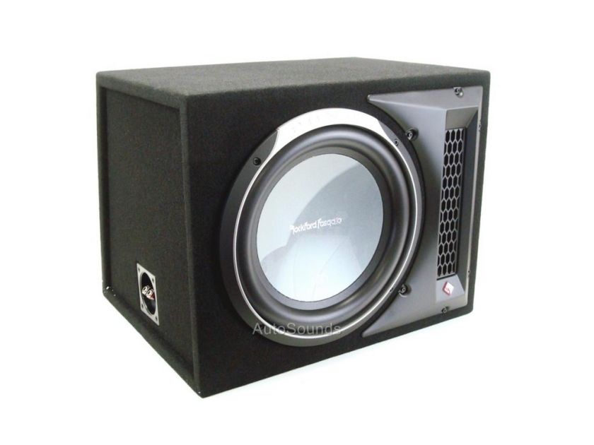 ROCKFORD FOSGATE P2L 1X12 12 SUBWOOFER + BOX ENCLOSURE  