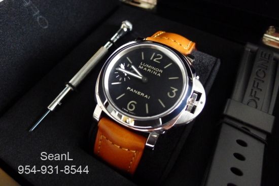 Panerai 111 N Series Luminor Marina Manual Wind 44mm in stock and 