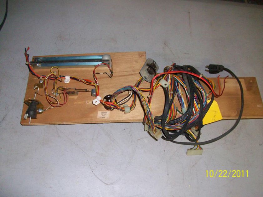 BALLY BOBBY ORR POWERPLAY PINBALL MACHINE CABINET WIRING HARNESS 