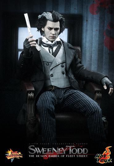 Hot Toys Sweeney Todd Demon Barber of Fleet Street  