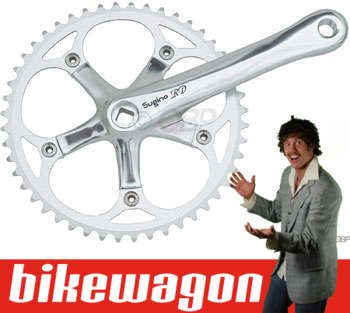 Sugino Single Speed 170mm 48T Track Crankset  130mm  