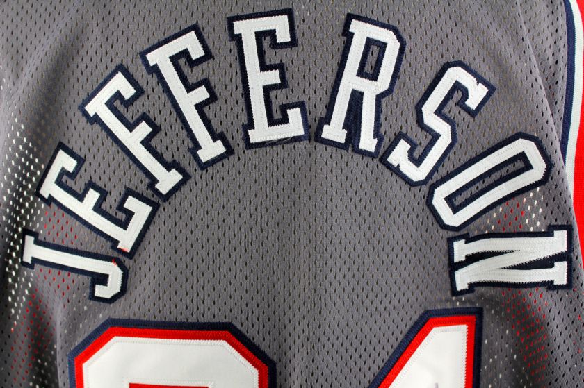   our richard jefferson autographed new jersey nets jersey jefferson