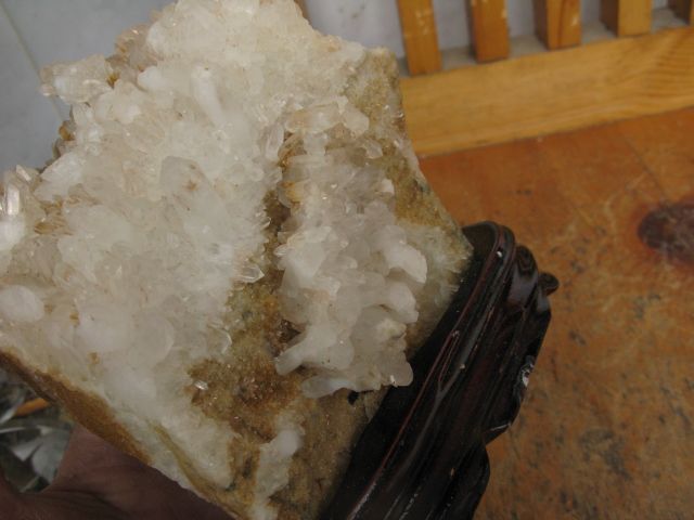 79lb NATURAL TIBETAN CLEAR Quartz Crystal Cluster AWESOME FORM 