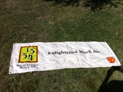 1554 New Belgium Black Ale Beer Cloth Banner Sign NEW  