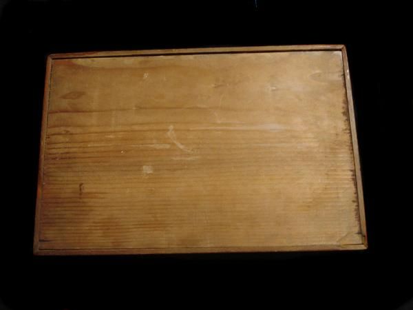 SCARCE SPANISH AMERICAN WAR LARGE WOOD TRAY SOUVENIR  