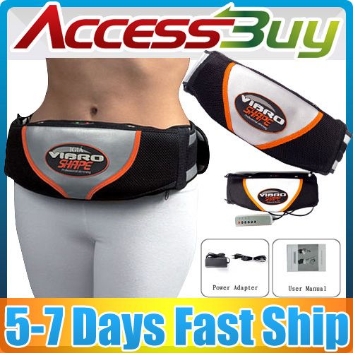 Vibrating Shape Slimming Belt Massage Belt Fitness Lose Weight Tone Up 