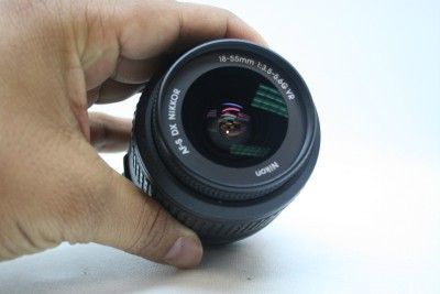 Nikon 18 55mm f/3.5 5.6G AF S DX Nikkor Zoom VR Lens 018208021765 