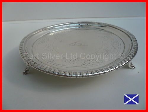 George III Silver Salver HM London 1809  