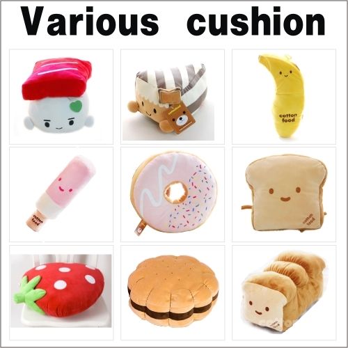 japan sushi cushion pillow donut various food shape  