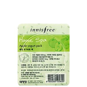 Innisfree Yogurt Pack 10ml Apple Wash Off  