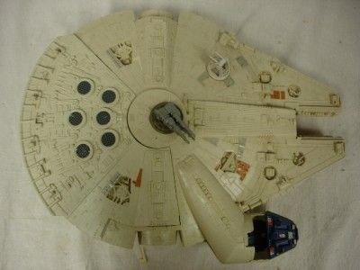 STAR WARS 1977 MILLENIUM FALCON SPACESHIP KENNER BATTLE ALERT SOUND 