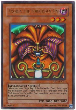 YuGiOh Retro Exodia the Forbidden One RP01 EN021  