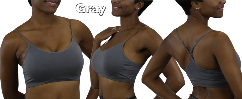   Racerback Seamless Padded Sports Bra Cami Bralette Tank Top ybp  