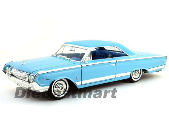 YAT MING 118 1964 MERCURY MARAUDER DIECAST BABY BLUE  