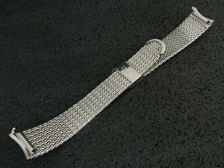 Unused nos 11/16 18mm JB Champion USA Stainless Steel Mesh Vintage 