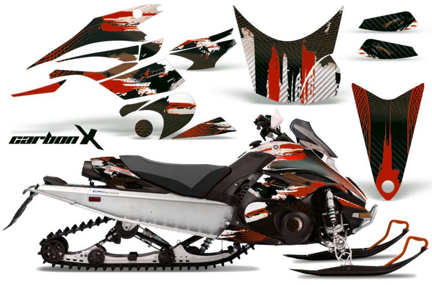 AMR RACING SNOWMOBILE DECAL KIT SLED GRAPHIC KIT YAMAHA FX NYTRO 08 12 