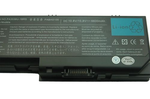   Battery for Toshiba Pabas100 Satellite X200 P200 P205 PA3536U 1B