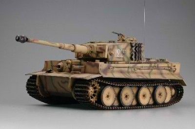 NEW RC 116 SCALE WSN TIGER 1 DESERT YELLOW CAMO TANK  