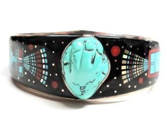 Ervin Tsosie & Gasper–Healing Ceremonial Cuff WOW  