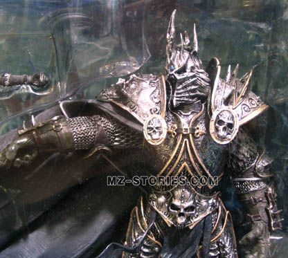 WOW DC7 WORLD OF WARCRAFT THE LICH KING ARTHAS FIGURE  