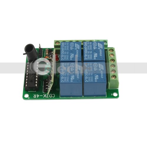 12V 10A 4 Channels Wireless remote control switch 3000M  