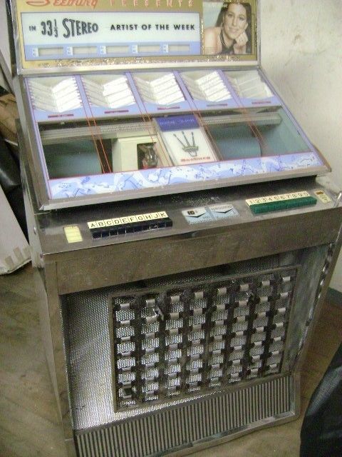 SEEBURG VINTAGE SELECT O MATIC JUKE BOX 33 1/3  