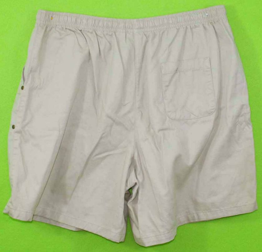 Classic Elements sz 18 XL Womens Khaki Beige Shorts NP88  