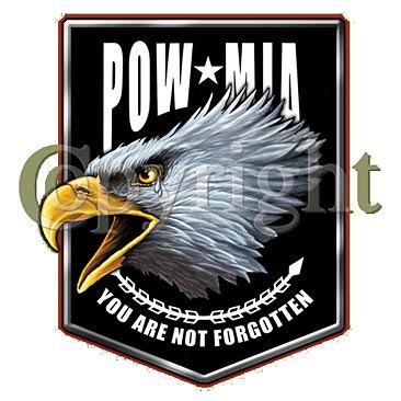 New POW / MIA EVERYONE REMEMBERS SWEAT SHIRT (M 3XL)  