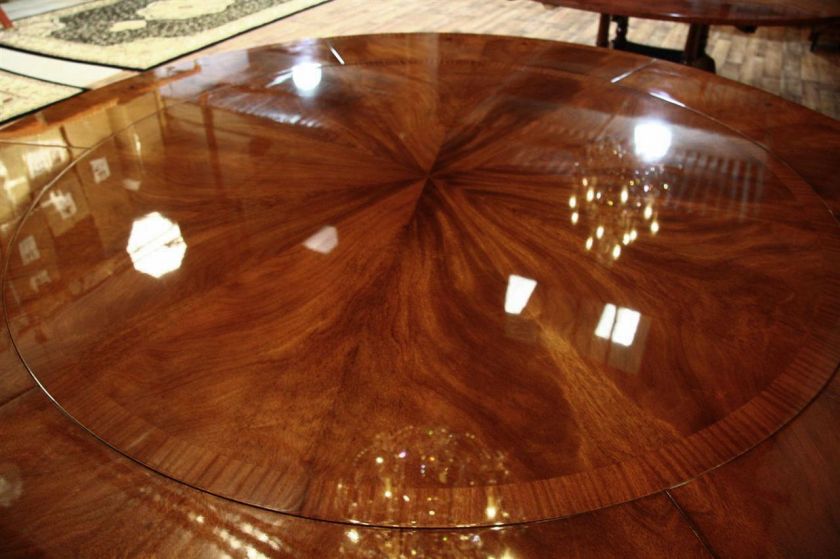 Niagra 60 Round Dining Table Extends to 84 Perimeter  