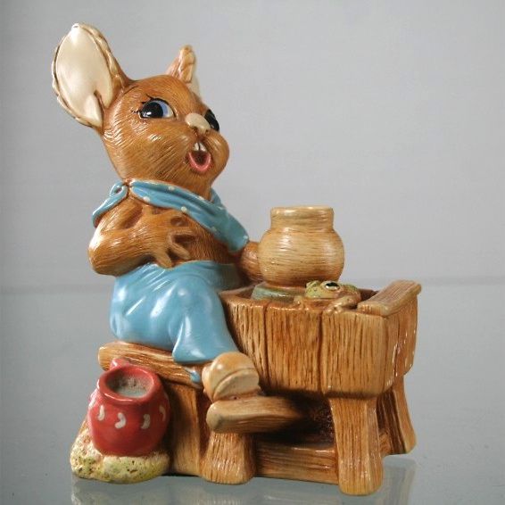 Pendelfin PenDelfin Crocker Stonecraft Rabbit Figure  