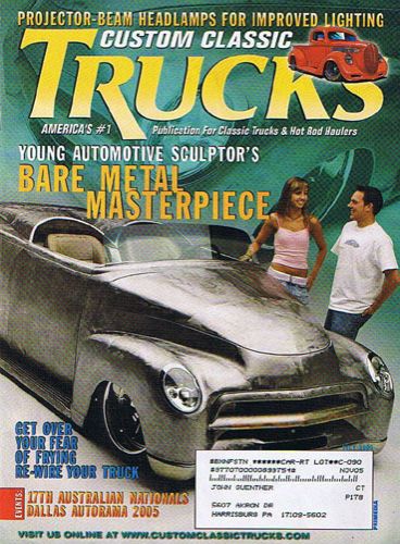 2005 July Custom Classic Trucks Mag  48 Chevy Suburban  