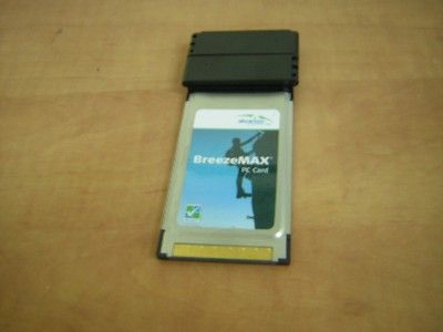 ALVARION BreezeMAX PC Card 4M CPE PCcard 3.5 735900 NEW  