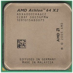   X2 6000   3 GHz Dual Core ADA6000IAA6CZ Processor 683728078645  