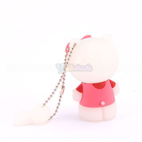 Style USB 2.0 Lovely/Hello Kitt Robot Flash Memory Drive 2GB 4GB 8GB 