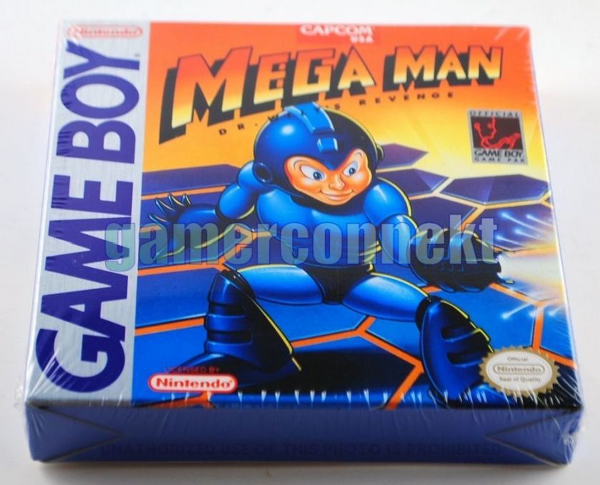 Mega Man Dr. Wilys Revenge Brand New Game Boy Rare 013388120055 