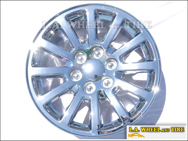 Chevrolet Tahoe / GMC Yukon 18 OEM Chrome Wheels Set  