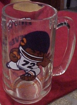 Vintage CHICAGO BEARS #72 NFL William Perry ~FRIDGE MUG  