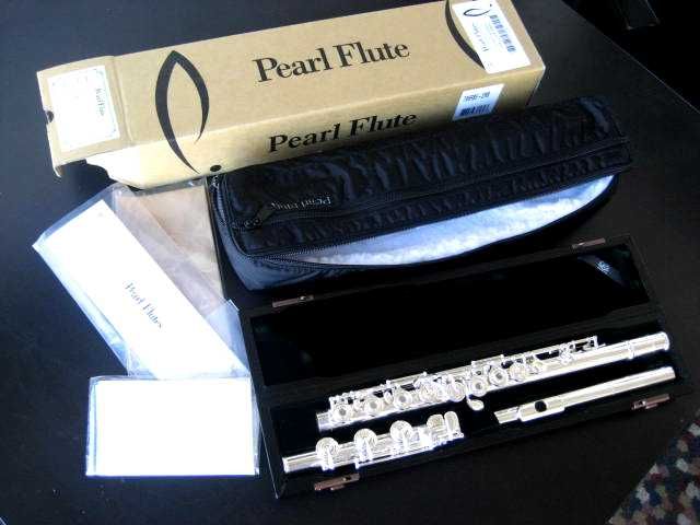 NEW PEARL PF 795RBE FLUTE w/OFFSET G and SPLIT E MECH.  
