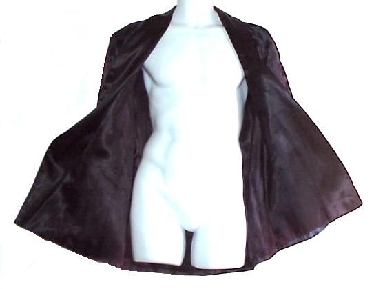 1940s 50s FABULOUS SATIN SMOKING JACKET RAT PACK / DESI ERA  