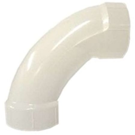 DWV PVC Long Sweep 90 Degree Elbow  