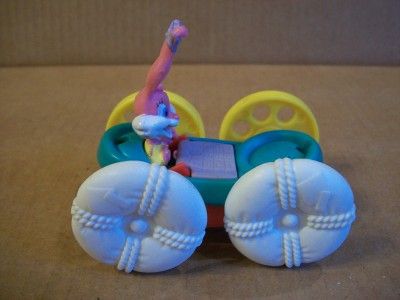 1991 McDonalds Tiny Toons Flip Car Plucky & Babs  