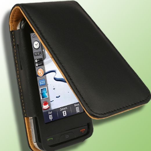 Case for Samsung Eternity SGH A867 Pouch Black Cover  