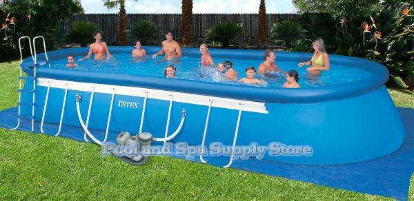 24 x 12 x 48 Oval Above Ground Swimming Pool Specifications 