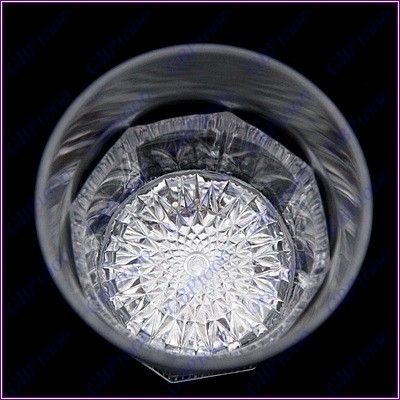 Water Activated Color Change Flash Light LED Whisky Shot Glass Cup For 