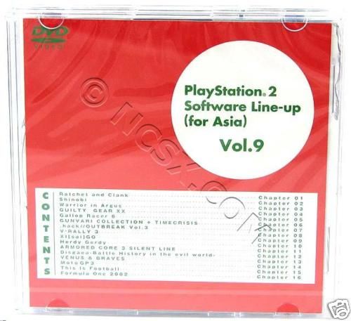 Playstation 2 Software Line up (for Asia) Vol. 9   NEW  